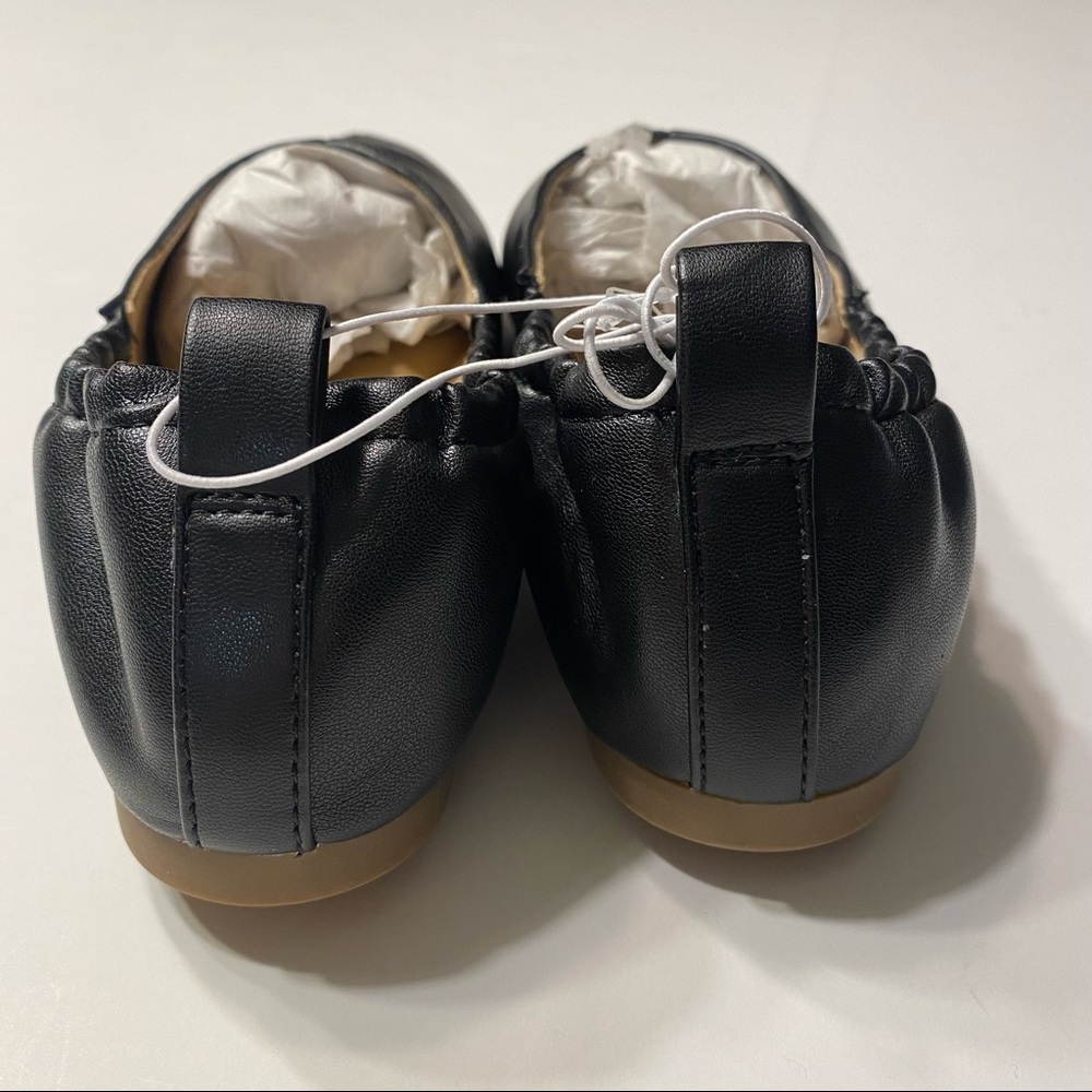 NWT A New Day Womens Black Flats Business Casual Pointed Toe - Picture 2 of 5